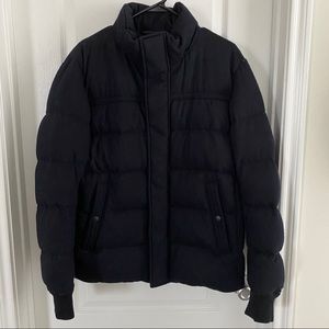 Uniqlo Men’s Wool Down Down Jacket Medium Navy